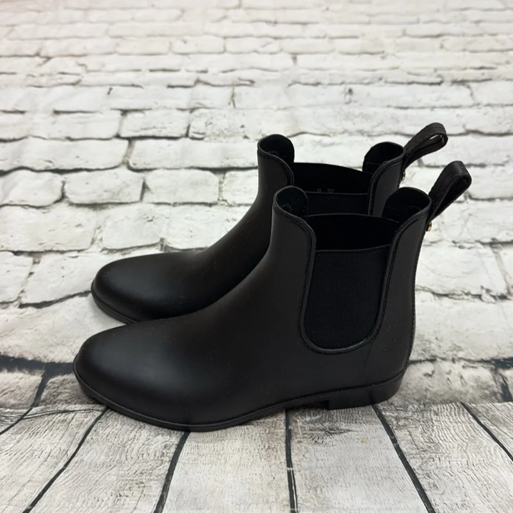 Sam Edelman Black Chelsea Rain Boot